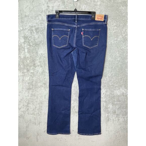 Levi's 315 Shaping Bootcut Jeans Size 32 High Rise Western Hippie Cowgirl - Picture 3 of 7